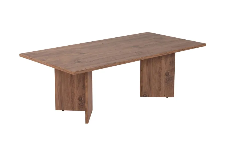 NORDVÄRK Sabin sofabord, rektangulær - Atlantic Pine melamin (119x60)