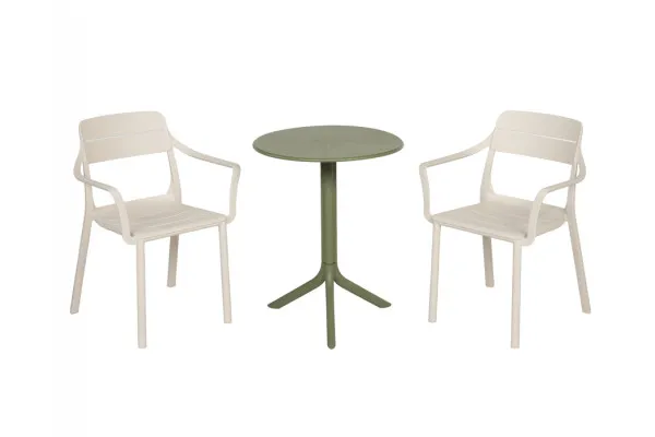 Nardi Spritz Cassia Cafesæt Ø60 - Agave/Sand