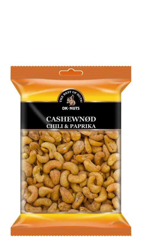 Cashewnød Chili & Paprika 0,25 Kg