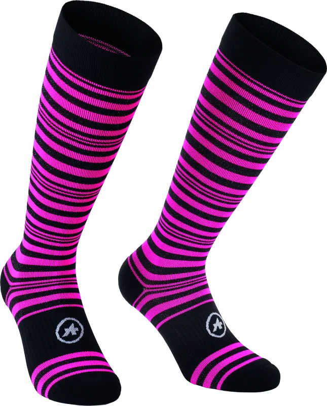 Assos SONNENSTRUMPF Women's Spring Fall Socks - Fluo/Pink