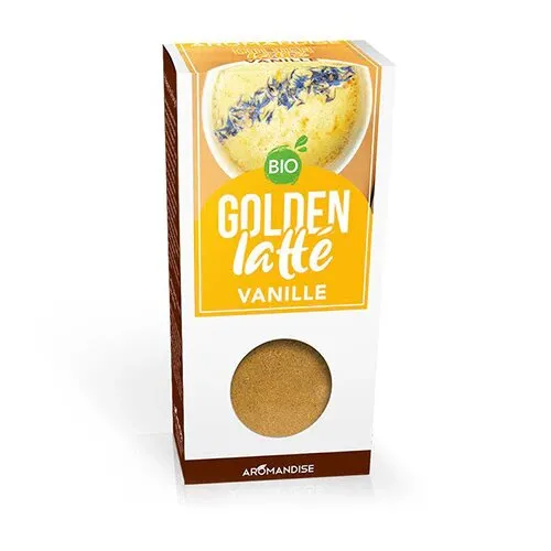 Golden latté Vanilje Øko. - 60 gram