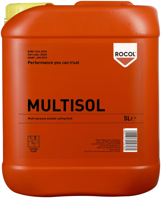 Rocol Multisol bore-/skæreolie 5ltr