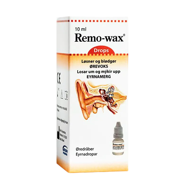Remo-wax Øredråber (10 ml)
