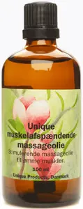 Unique Muskelafspændende massageolie (100 ml)