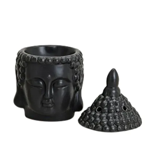 Duftlampe Buddha Sort - 1 stk