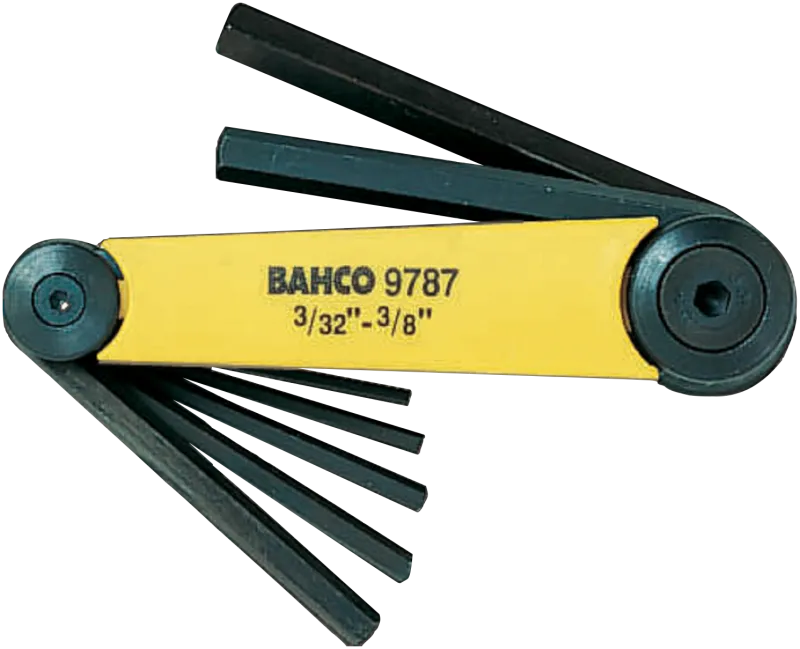 Stiftnøglesæt HEX3/32-3/8" BE-9787