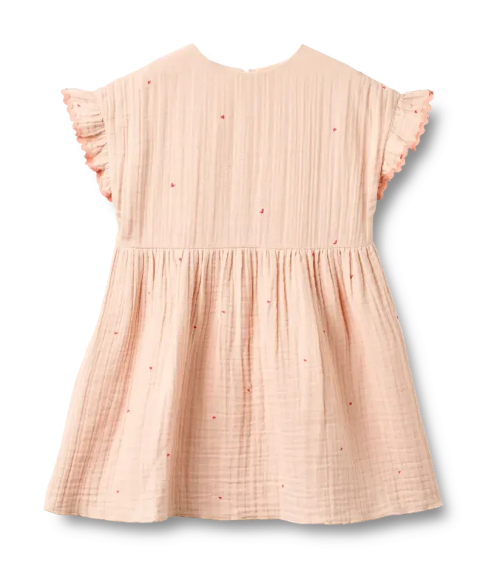 Thit Lace Kjole - Powder Hearts - 128