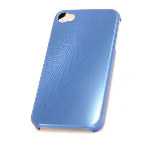 iPhone 4 "wood-grain" cover. Blå.