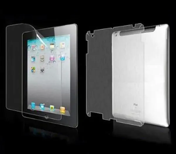 Skærmbeskyttelse med bagsidebeskyttelse til Apple iPad 2 / 3 / 4