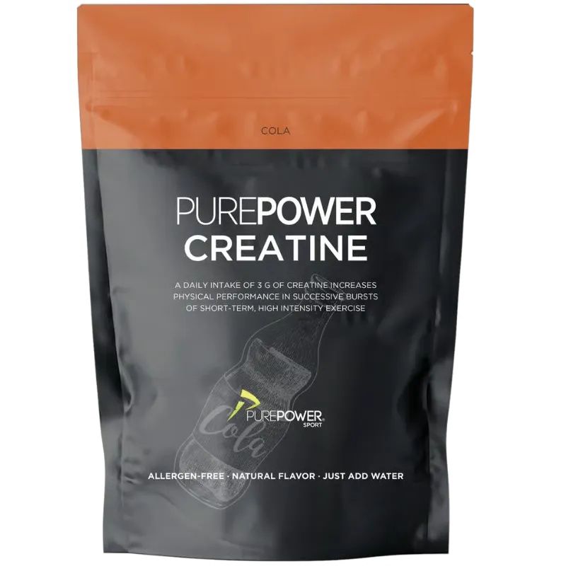 PurePower Kreatin m Cola Smag (300 g)