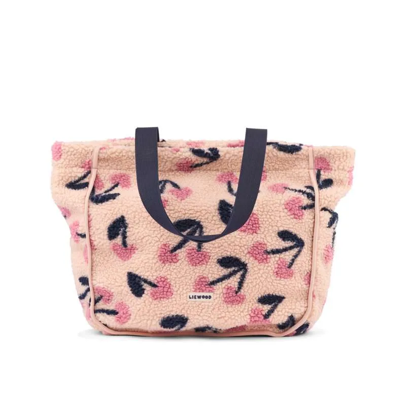 Liewood Reed Totebag - Fleece - Mega Cherry Heart/Rosey