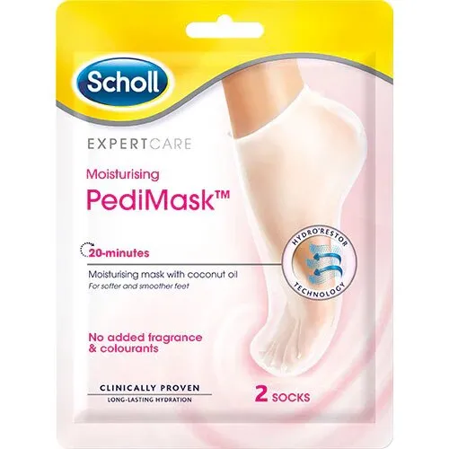 Scholl PediMask no perfume 2 socks - 1 pk.