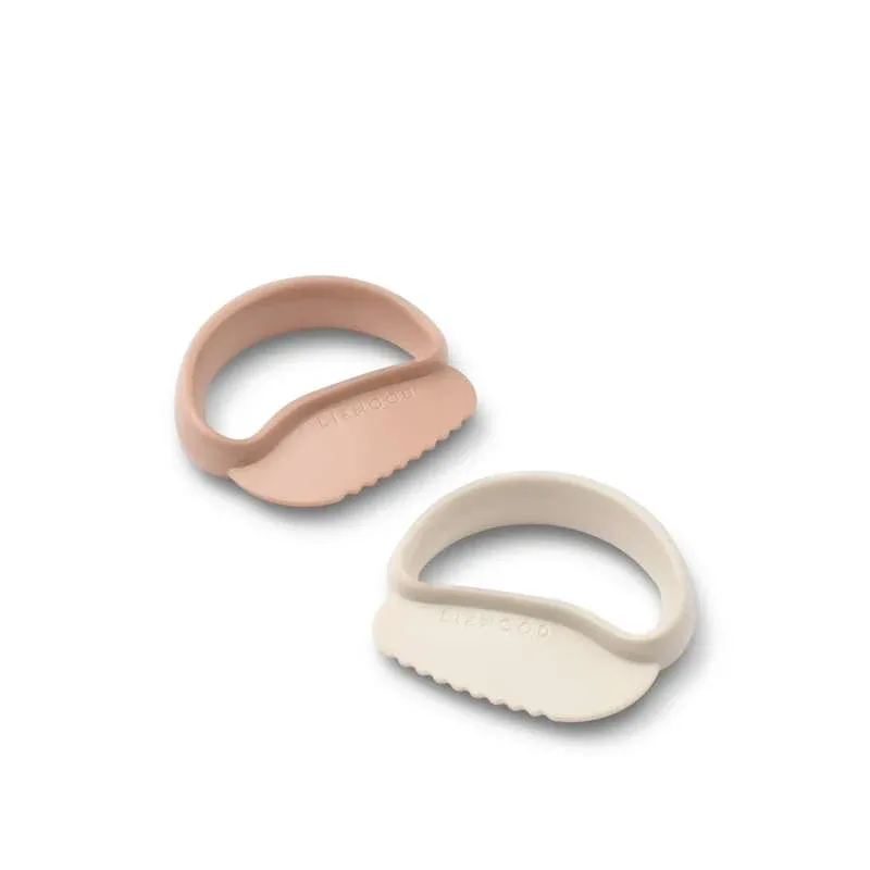 Liewood Riven Toddler Børnekniv - 2-pak - Pale Tuscany/Sandy