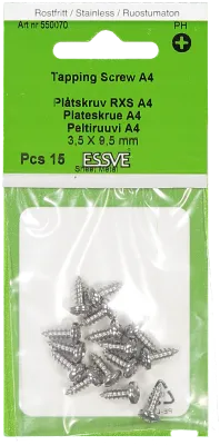 Pladeskrue rs a4 3,5x9,5-15