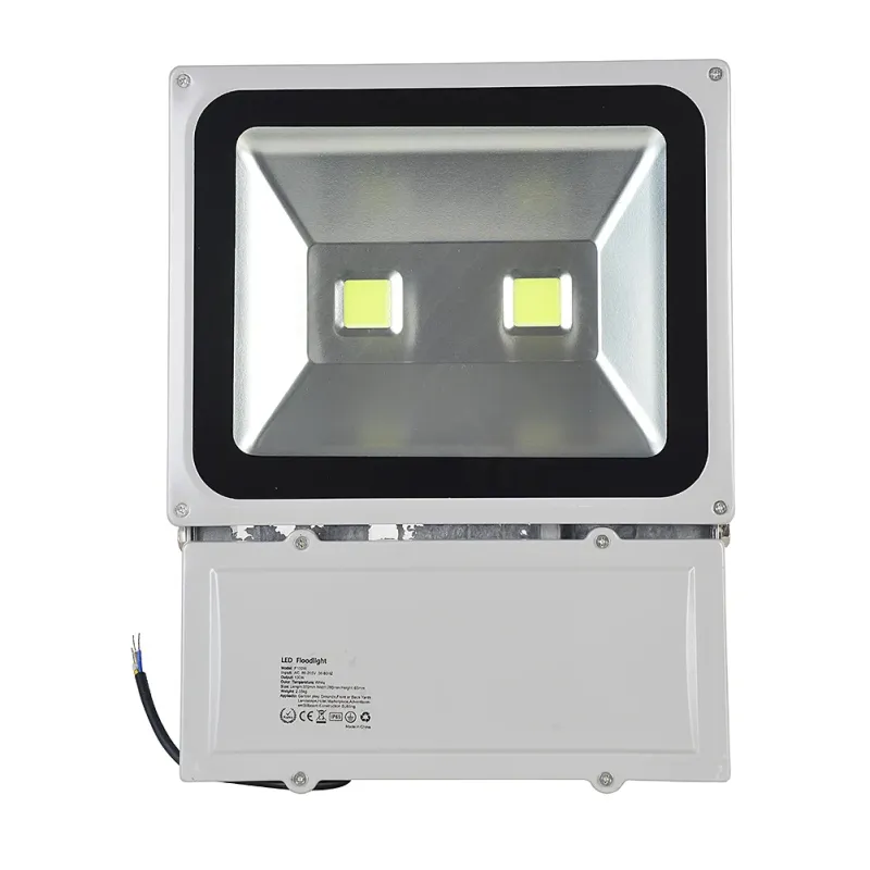 UDSALG - Professionel LED slim projektør 100 watt - LAGERRYDNING - Dinled - 220v projektør
