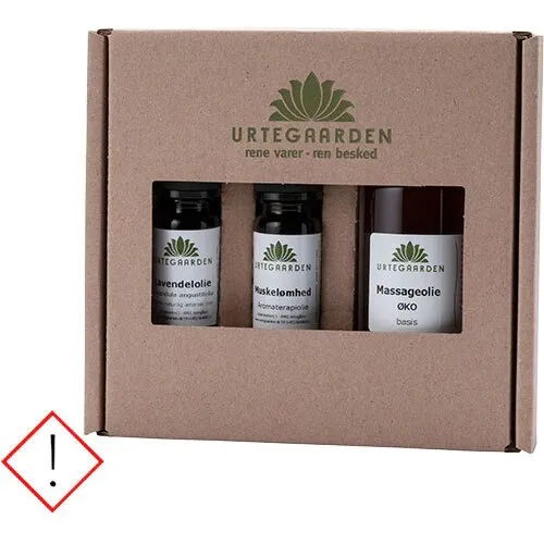 Massagesæt basis - 1 pk.