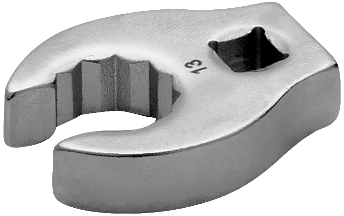 Hanefodsringnøgle 679 åben 1/4" 4kt, 10mm