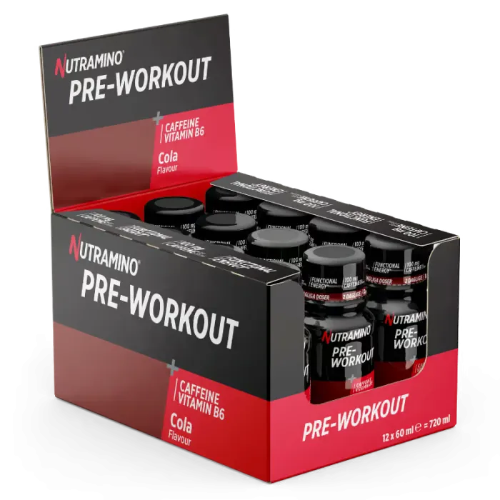 Nutramino +Pro Pre-Workout Shot Cola SCA (12 x 60 ml)