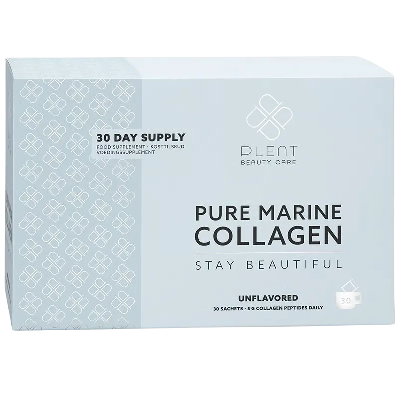 Plent Pure Marine Collagen Unflavored Sticks (30 stk)