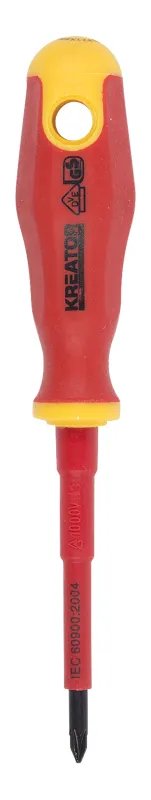 VDE Skruetrækker PZ1 x 80 mm