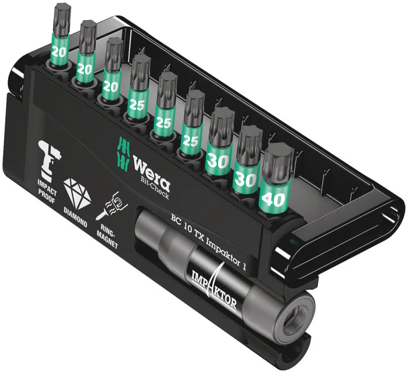 Bitskassette Wera Impaktor 8767-9/IMP DC