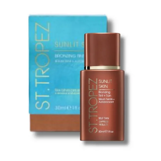 St. Tropez - Sunlit Skin Bronzing Tint + Tan Serum