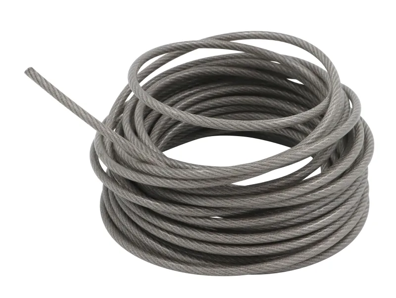 HOME It® stålwire Ø3,0 mm x 10 meter rustfrit stål