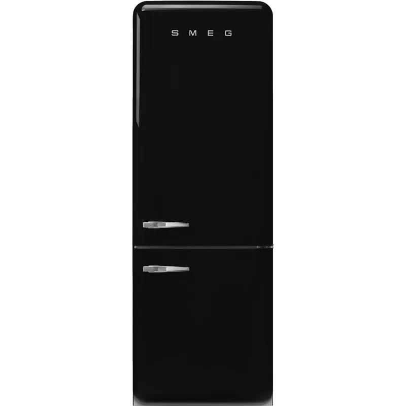 Smeg FAB38RBL6 venstrehængt køle/fryser 70 cm, sort
