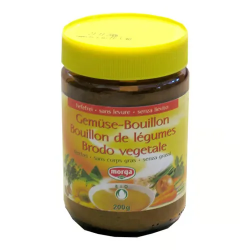 Morga Grønsagsbouillon Pulver uden Gær Ø (200 gr)