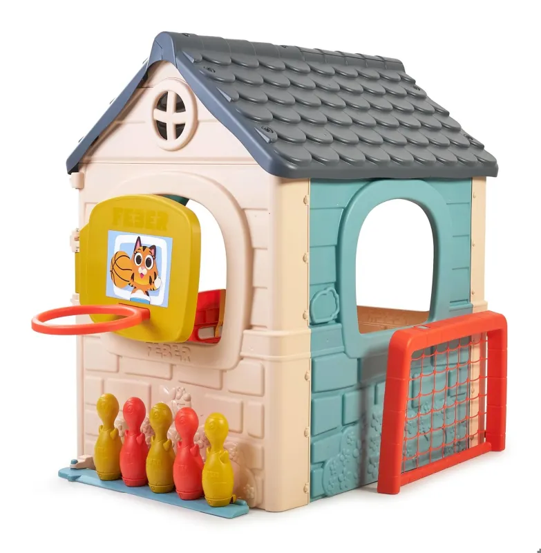 Feber - Casual Multi-Activity House 6-in-1, 232x138x124cm
