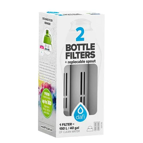 Refiller filterflaske Grå - 1 pk.