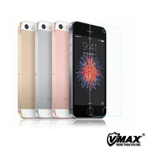 VMax hærdet glas til iPhone 5/5S/SE. TOP kvalitet.