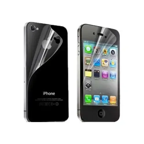 Skærmbeskyttelse til iPhone 4 & 4S. Front+Back.