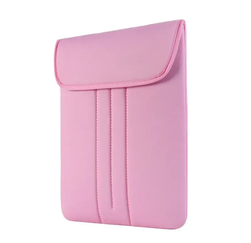 Lækkert neopren computer sleeve til 14". Lyserød.