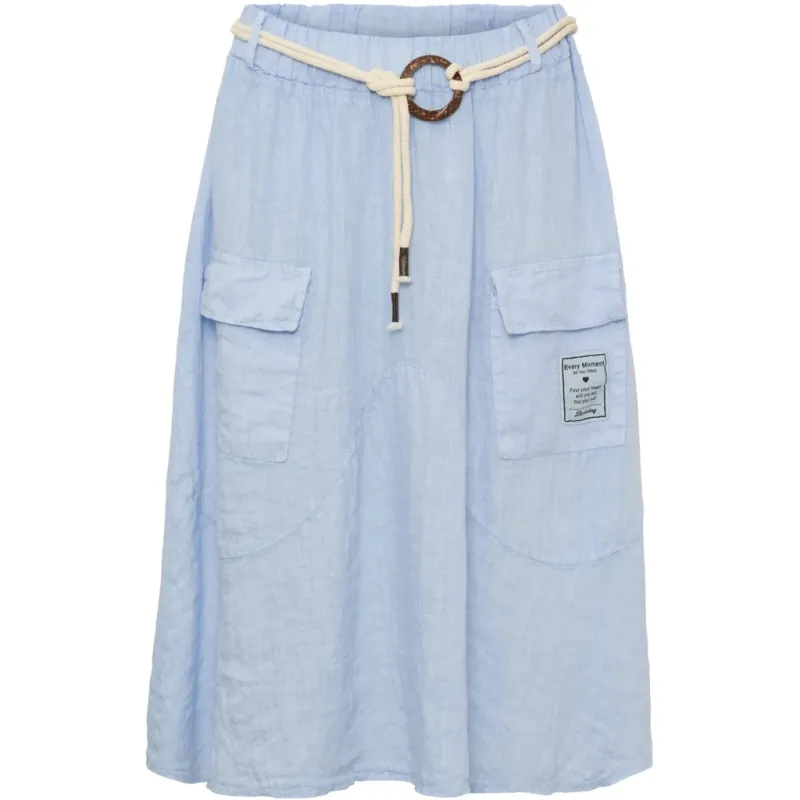 Marta du Chateau dame nederdel MdcEvania 70097 - Sky Blue
