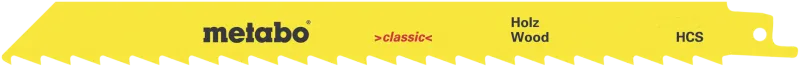 Bajonetsavkl. til træ 225mm HCS 3tpi Classic pk/5
