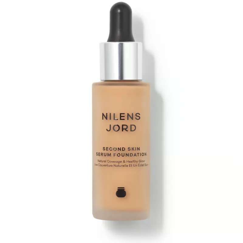 Nilens Jord Second Skin Serum Foundation 554 Toffee (25 ml)