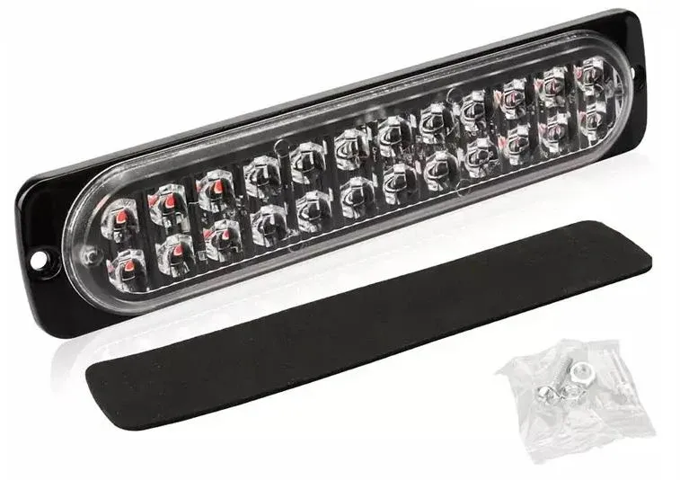 UDSALG - 24 LED Blitzblink / strobe blink 12v / 24v - 2x12 - Dinled - Markeringslys