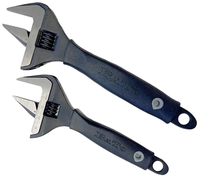 Skiftenøgler m/softgrip, 6"/150mm + 8"/200mm, 2stk