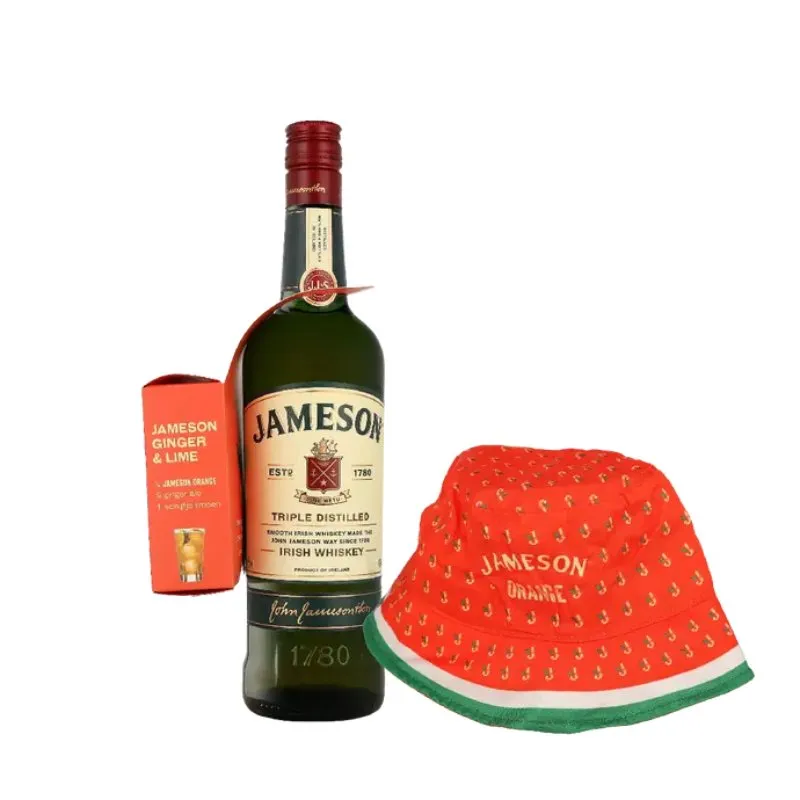 Jameson Whiskey m. Bøllehat Fl 70