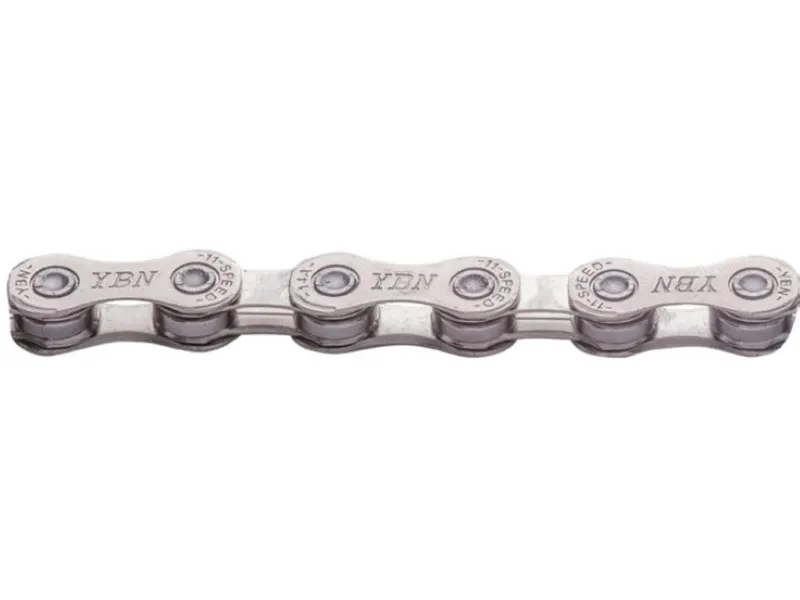 YBN - Kæde 11 Gear - S11-S2 - 116 Led - Sølv