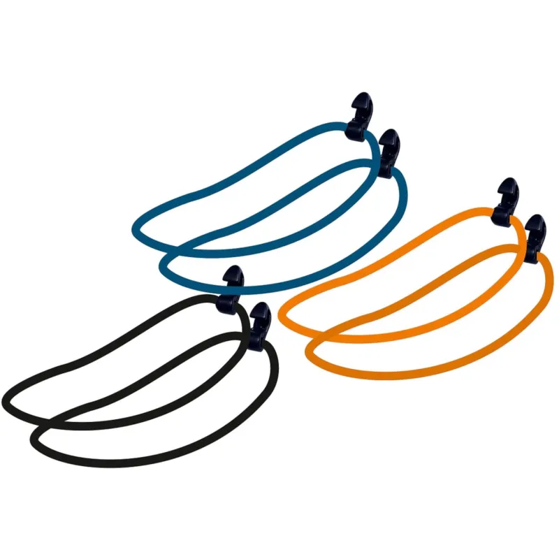 Tatonka Silicone Band M, silikonestropper, multi, 6 stk.