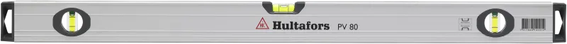 Vaterpas extra alu-profil PV 80, 800 mm og 3 libeller
