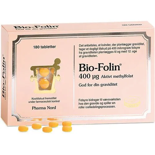 Bio-Folin - 180 tabletter
