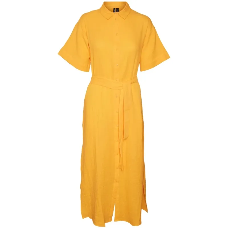 Vero Moda dame kjole VMNATALI - Radiant Yellow
