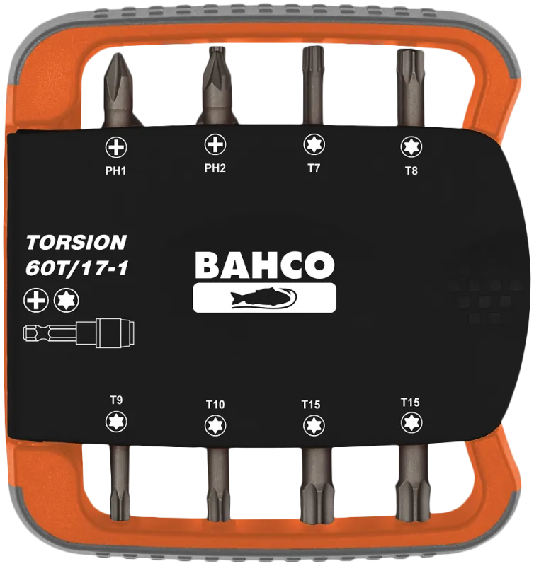 Bitssæt 60T/17-1 torsion 17 dele
