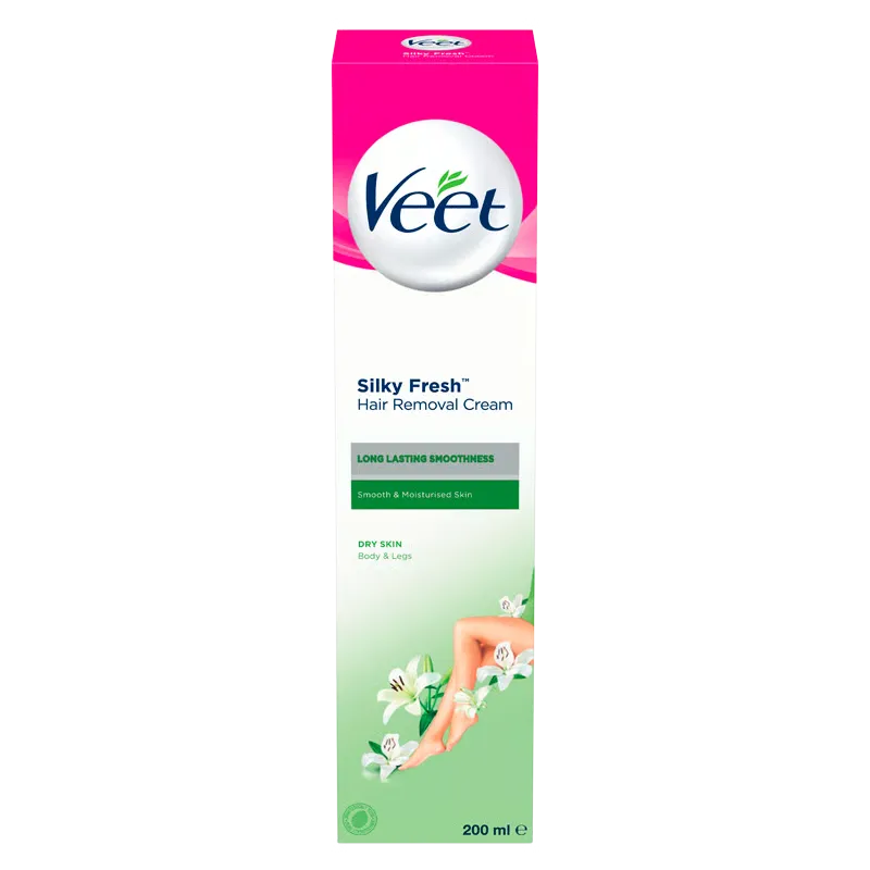 Veet Hårfjerningscreme Tør Hud (200 ml)