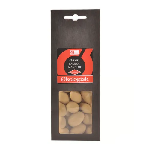 Økoladen Lakridsmandler Choko Ø (90 g)