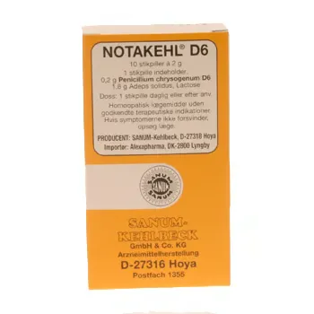 SANUM Notakehl Stikpiller (10 Stk)
