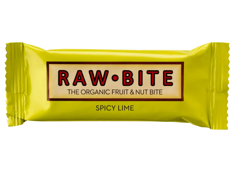 Rawbite Lime &bull; 50 g. Køb 12 stk. spar 10%